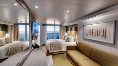 MSC balcony cabin